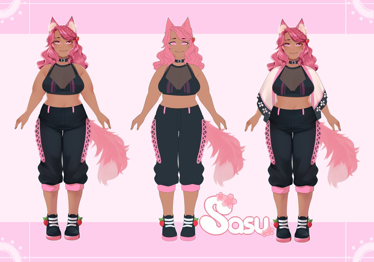 SasuwuVT's tweet photo. SASU HAS A NEW LOOK HELLO WORLD!!!~
A huge thank you to @Aiphelix for this new design ahhh I love them!!! 🥲❤️ Look forward to when I use the png once I get some overlays to match~
This is also going to be a reference sheet (at least from the front hehe) https://t.co/JdZUjU3ESQ