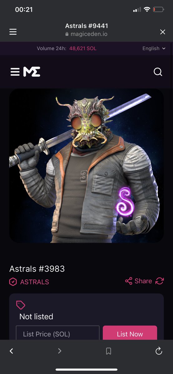 imma3223's tweet photo. @Astrals_NFT Hi, I can't get into Discord. https://t.co/iWzLGZi5F8