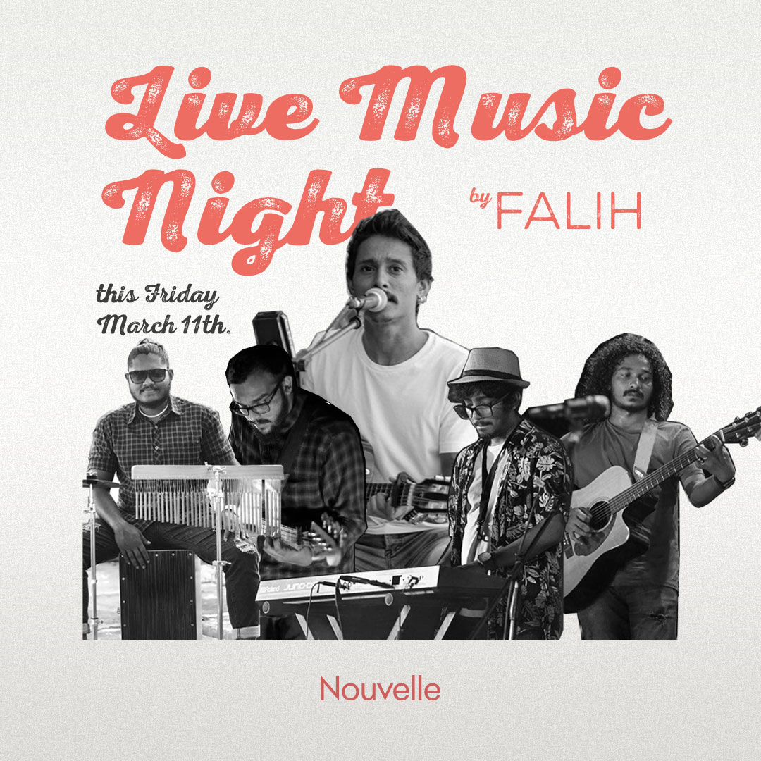 Live Music by <a href="/adam_falih/">Falih Adam</a>  this Friday 11th March  from 21:00 hrs onwards #LiveGig #Nouvelle #music #musician