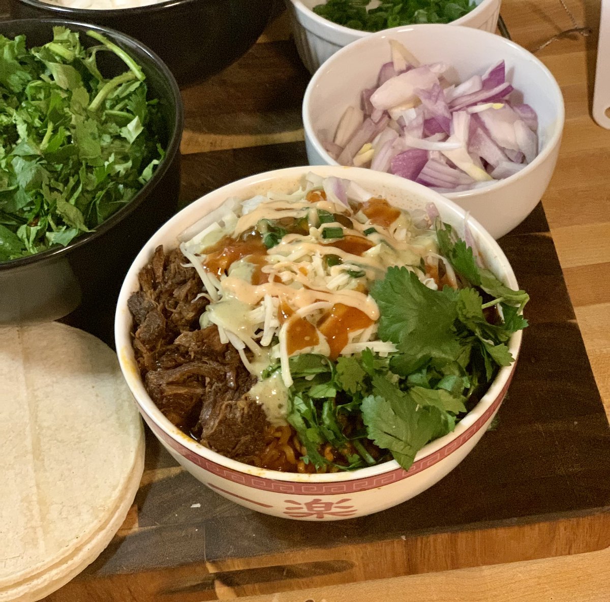 Y’all  Soo i did a thing 😩 birria ramen 🤤🤤🔥💯 ngl i ate on this till i hurt..THIS WAS ABSOLUTELY FIRE 🔥 y’all have to give it a try 💯