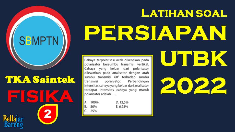 Cikitabella_'s tweet photo. 📚 LATIHAN SOAL UTBK 2022
TKA SAINTEK ~ FISIKA

📝 Pembahasan
👇👇👇
https://t.co/0HTCn8YVtr

#utbk #utbk2022 #sbmptn #sbmptn2022 #ptn #masukptn #masukkampus #ambisptn #ambisutbk #soalutbk #bahassoal #fisika #tps #saintek #soshum #bellajarbareng
#ambisptn https://t.co/f3tYZKThFN