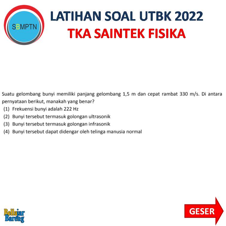 Cikitabella_'s tweet photo. 📚 LATIHAN SOAL UTBK 2022
TKA SAINTEK ~ FISIKA

📝 Pembahasan
👇👇👇
https://t.co/0HTCn8YVtr

#utbk #utbk2022 #sbmptn #sbmptn2022 #ptn #masukptn #masukkampus #ambisptn #ambisutbk #soalutbk #bahassoal #fisika #tps #saintek #soshum #bellajarbareng
#ambisptn https://t.co/f3tYZKThFN