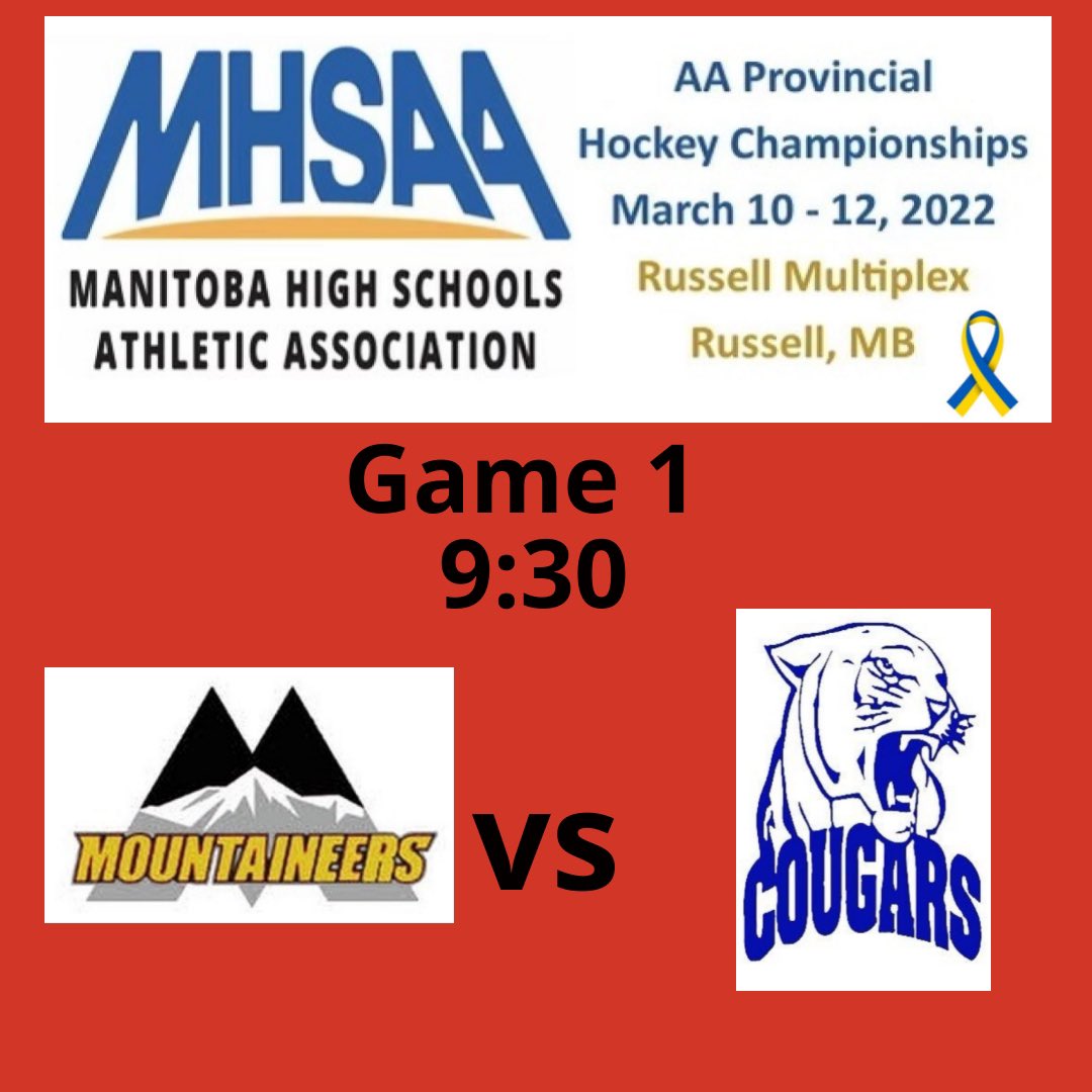 First game of Provincials McCreary vs Carmen