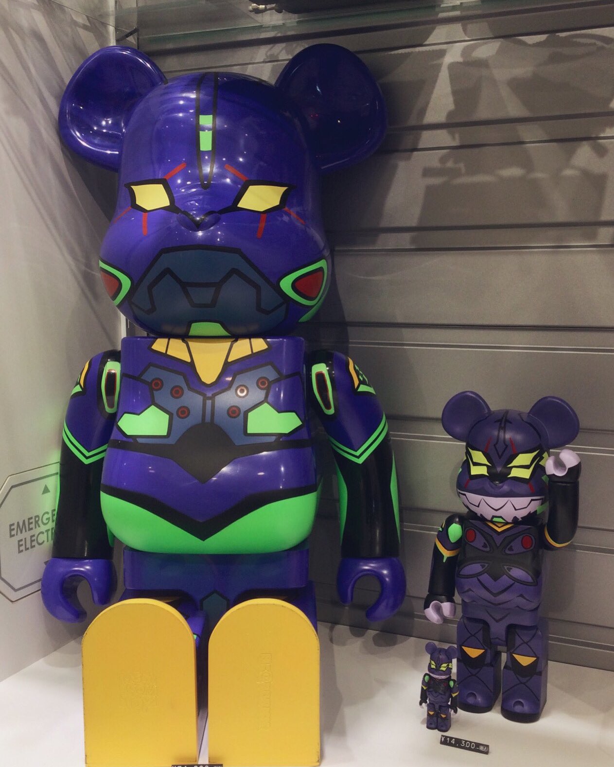 BE@RBRICK エヴァンゲリオン CHROME Ver. 100％400％