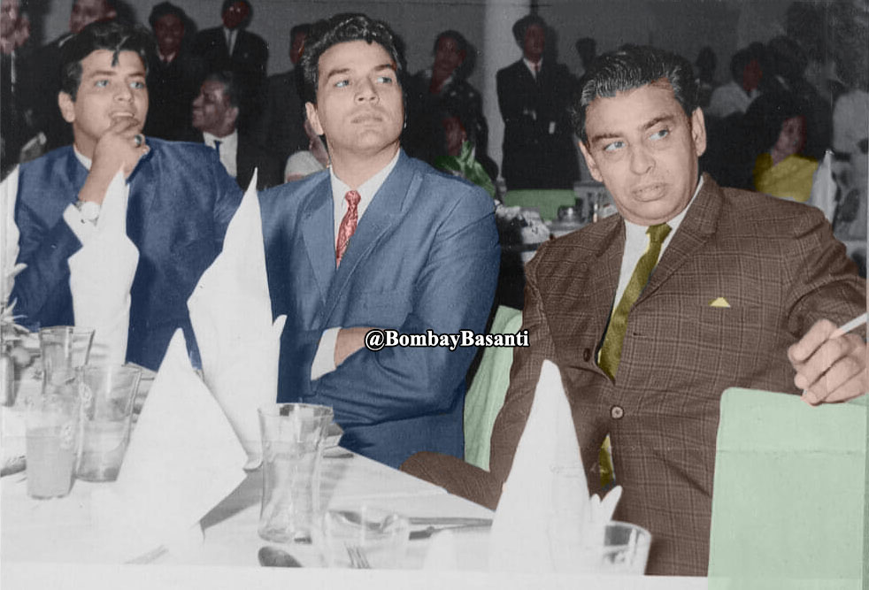 BombayBasanti's tweet photo. Remembering yesteryear comedian/ Internationally acclaimed artist/filmmaker #ISJohar
With #Jeetendra #Dharmendra
#Jeevan #OmPraksh (Teen Chor)
#RajeshKhanna #LaxmiChhaya (Raaz)
#PeterOToole (Lawrence of Arabia) https://t.co/OFzTHBaIBT