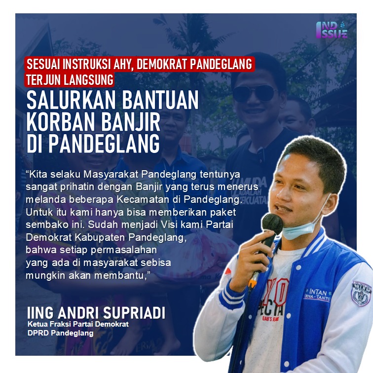 imesyahrir's tweet photo. Sesuai intruksi AHY, Demokrat Pandeglang terjun langsung, salurkan banjir d Pandeglang https://t.co/gYQNPsSpdJ #DemokratHarapanRakyat PD Bersama AHY