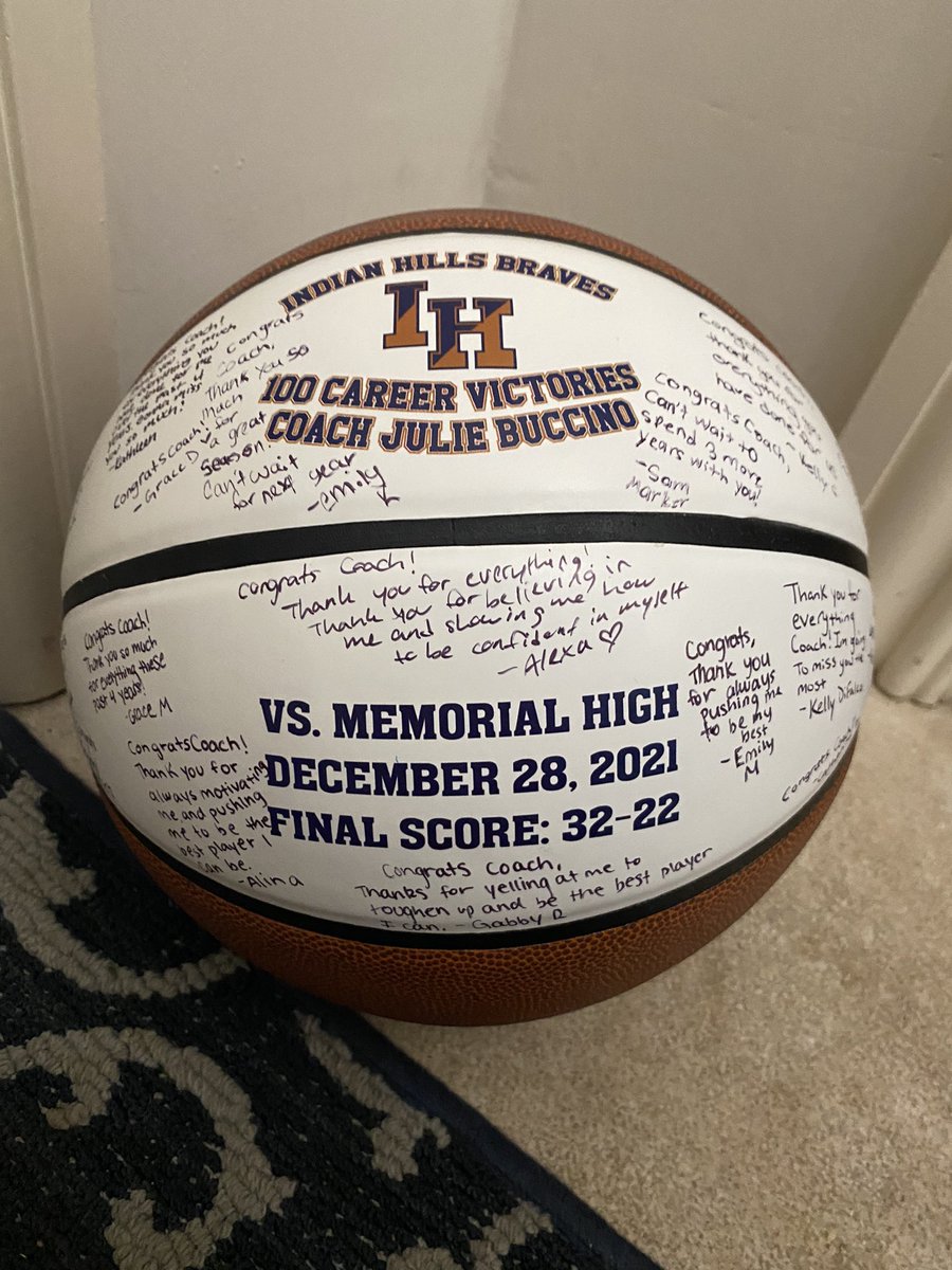 Thank you to this special group of young ladies and my amazing coaching staff on such a memorable season! It’s a great day to be a brave! #TRIBE