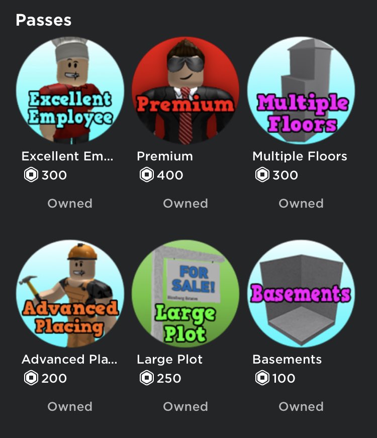 badge game pass - Roblox