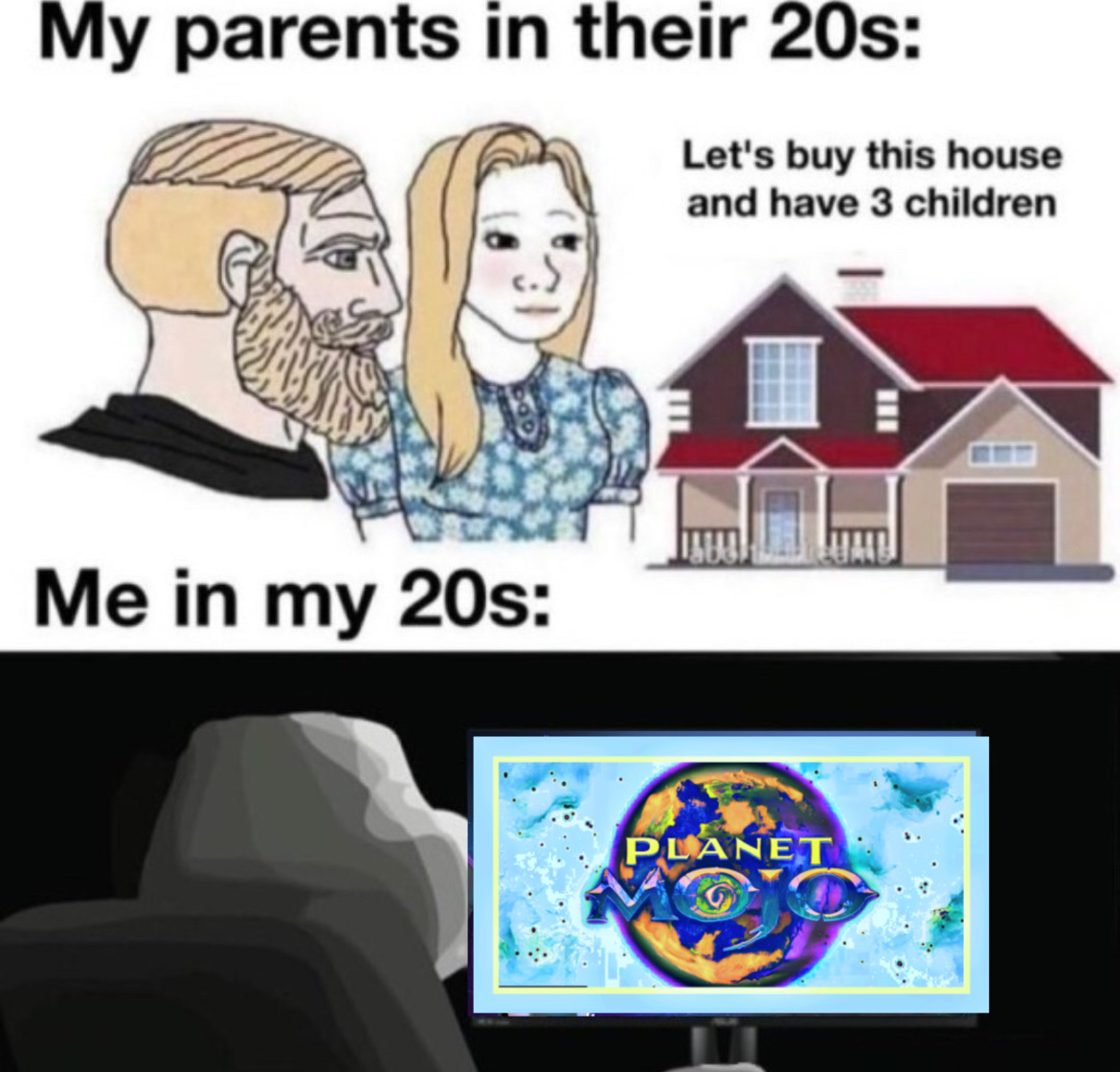 DangerousNFTs's tweet image. #MojoRising @WeArePlanetMojo  all I need Is play the game all day    Just Live in the metaverse :))
Because Everyday Is free day