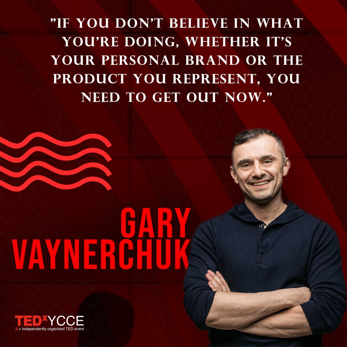 tedxycce's tweet photo. "𝙸𝙵 𝚈𝙾𝚄 𝙳𝙾𝙽'𝚃 𝙱𝙴𝙻𝙸𝙴𝚅𝙴 𝙸𝙽 𝚆𝙷𝙰𝚃 𝚈𝙾𝚄'𝚁𝙴 𝙳𝙾𝙸𝙽𝙶, 𝚆𝙷𝙴𝚃𝙷𝙴𝚁 𝙸𝚃'𝚂 𝚈𝙾𝚄𝚁 𝙿𝙴𝚁𝚂𝙾𝙽𝙰𝙻 𝙱𝚁𝙰𝙽𝙳 𝙾𝚁 𝚃𝙷𝙴 𝙿𝚁𝙾𝙳𝚄𝙲𝚃 𝚈𝙾𝚄 𝚁𝙴𝙿𝚁𝙴𝚂𝙴𝙽𝚃, 𝚈𝙾𝚄 𝙽𝙴𝙴𝙳 𝚃𝙾 𝙶𝙴𝚃 𝙾𝚄𝚃 𝙽𝙾𝚆."
~ 𝙶𝙰𝚁𝚈 𝚅𝙰𝚈𝙽𝙴𝚁𝙲𝙷𝚄𝙺

@garyvee https://t.co/SGTt78lEMp