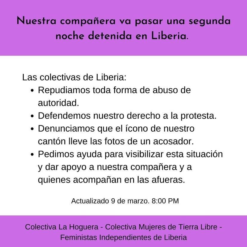 fguzmanvega's tweet photo. Las compas de Liberia están pidiendo que se divulgue esta información. Por favor RT.

https://t.co/BSYnx2hsE3 https://t.co/IJV4a4CBzn