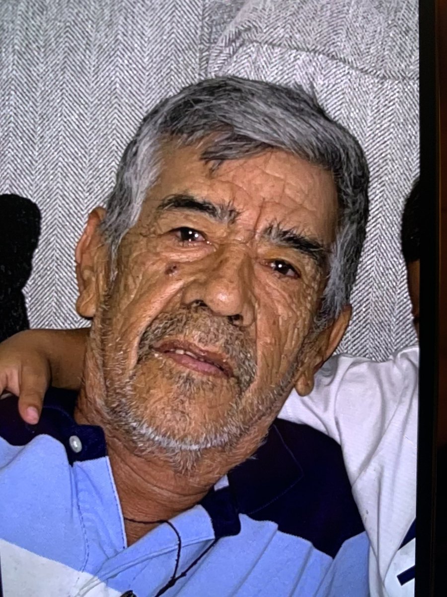 Tucson_Police's tweet photo. 🚨 MISSING VULNERABLE ADULT 🚨

Officers are asking for your help in locating 74-year-old Agustin Rios Galaviz. Last seen today in the 5500 block of S. Forgeus Ave. He is 5'9/170lbs. He was driving a grey 2011 Nissan Versa, AZ plate 0BA4CWA.

Please call 911 if he is located. https://t.co/MA7SKh1k6m