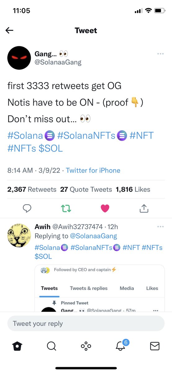 youngsoledier's tweet photo. @SolanaaGang 🚀 https://t.co/TW3nTYHr3m