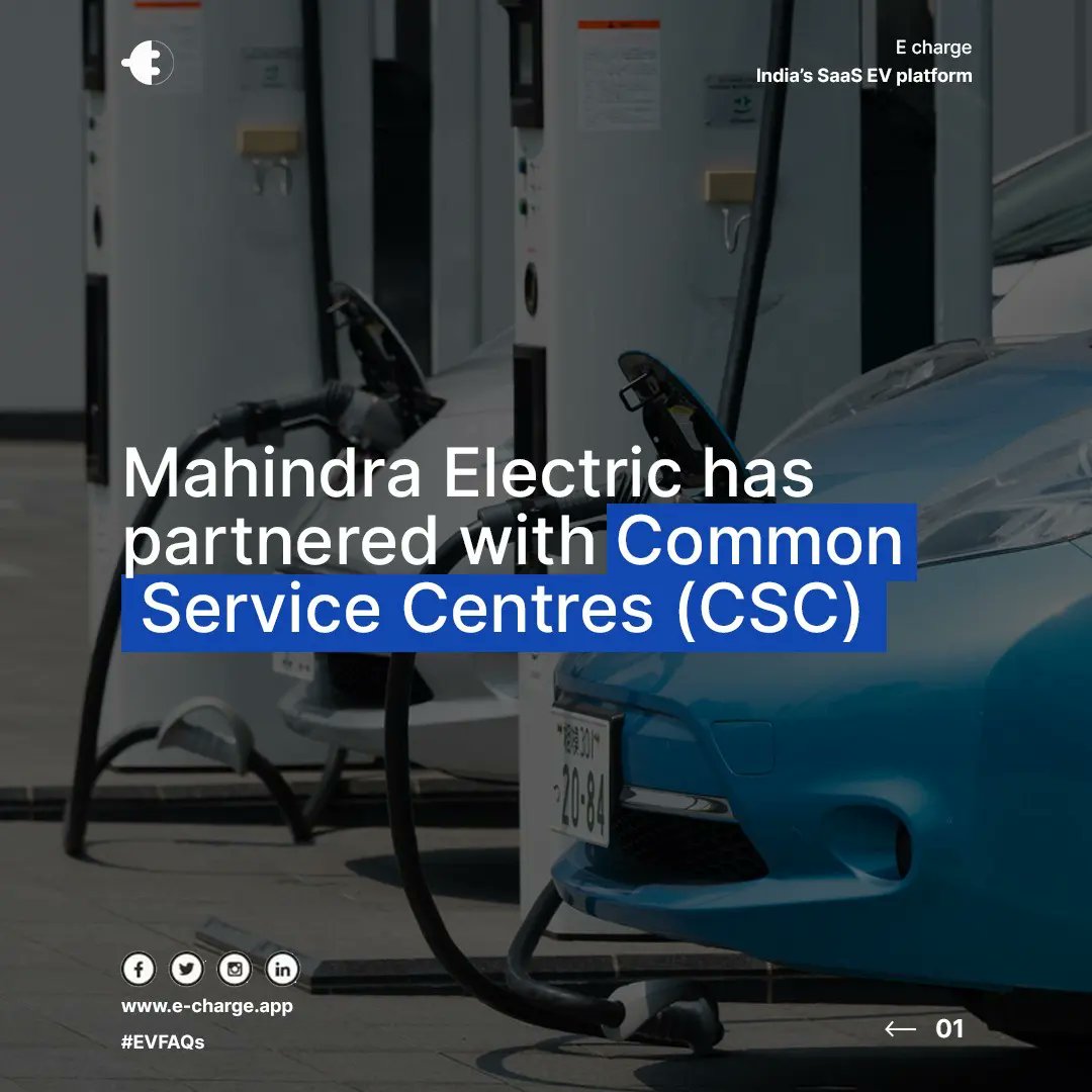 echarge_app's tweet photo. Great initiative by Mahindra promoting EV adoption in Rural India.

#echarge #evadoption #electricvehicle #evindustry #ruralindia #india #mahindra @MahindraElctrc https://t.co/BRlGPnJPML