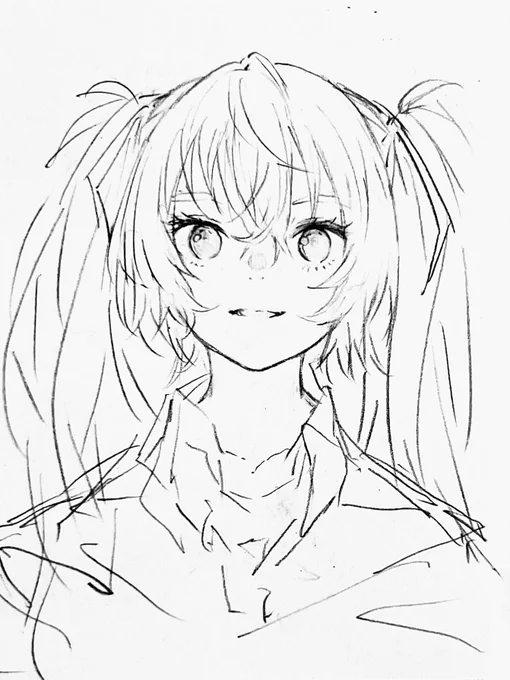 A little during lunch break_✍Drawing 