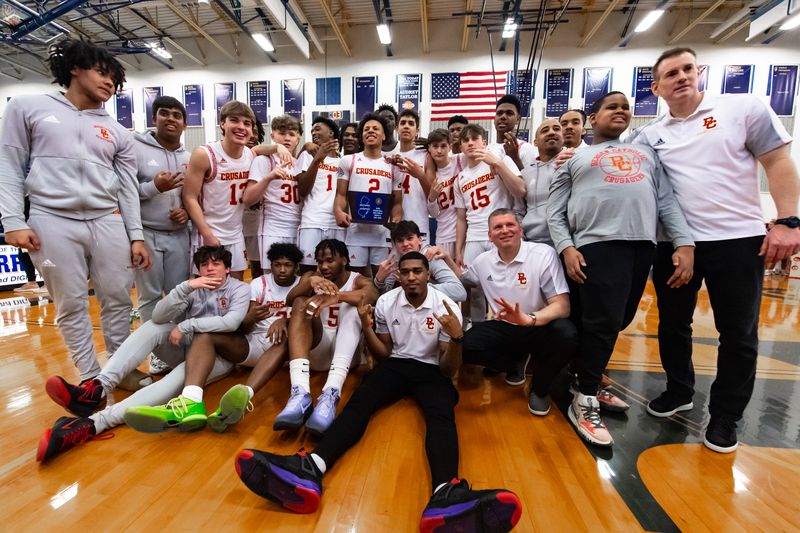 What a night to be a Crusader.

No. 7 Bergen Catholic beats No. 8 Don Bosco Prep AGAIN to win the North, Non-Public A title, and Will Richardson is now the school's all-time leading scorer #njhoops <a href="/BCCrusaderHoops/">Bergen Catholic Basketball</a> nj.com/highschoolspor…