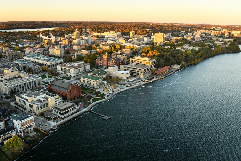 I am so grateful for being promoted to Associate Professor with tenure at such a beautiful place! <a href="/UWMadisonGeog/">UW-Madison Geography</a>