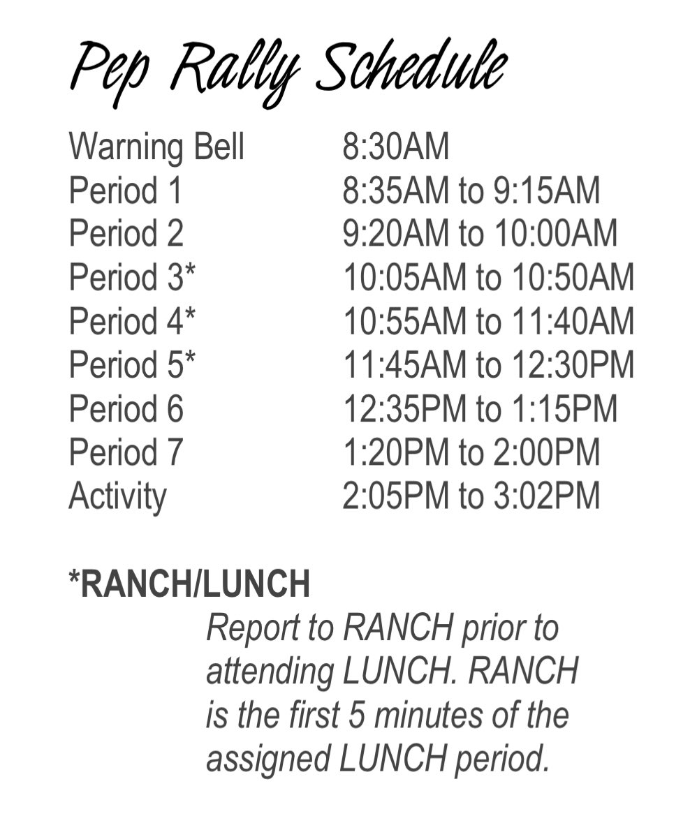 JWMHS's tweet photo. For #MustangSpringMadness on Thursday, dress #western or #preppy and come play #ArcheryTag! #PepRallySchedule #LetsGoMustangs #YouCantStopTheMadness #YouCantStopMustangPride #YouCantStopExcellence https://t.co/Vfx0364M3L