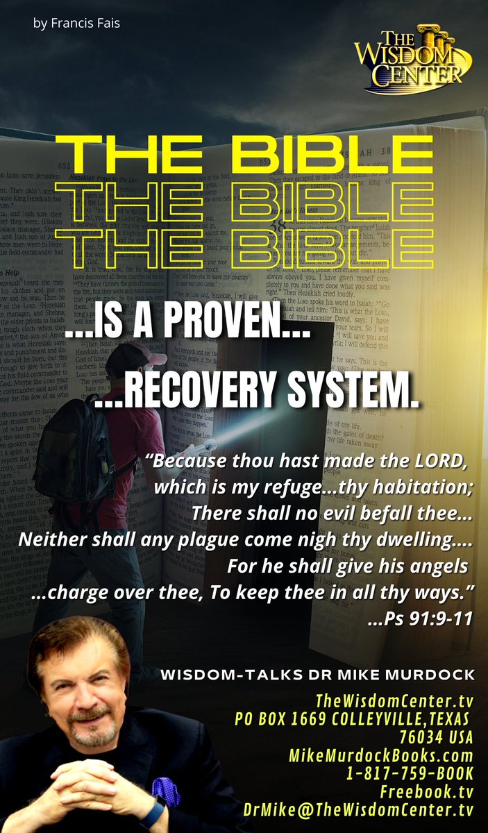 drmikemurdock's tweet photo. The Bible...works. https://t.co/LIMXPqUoFY