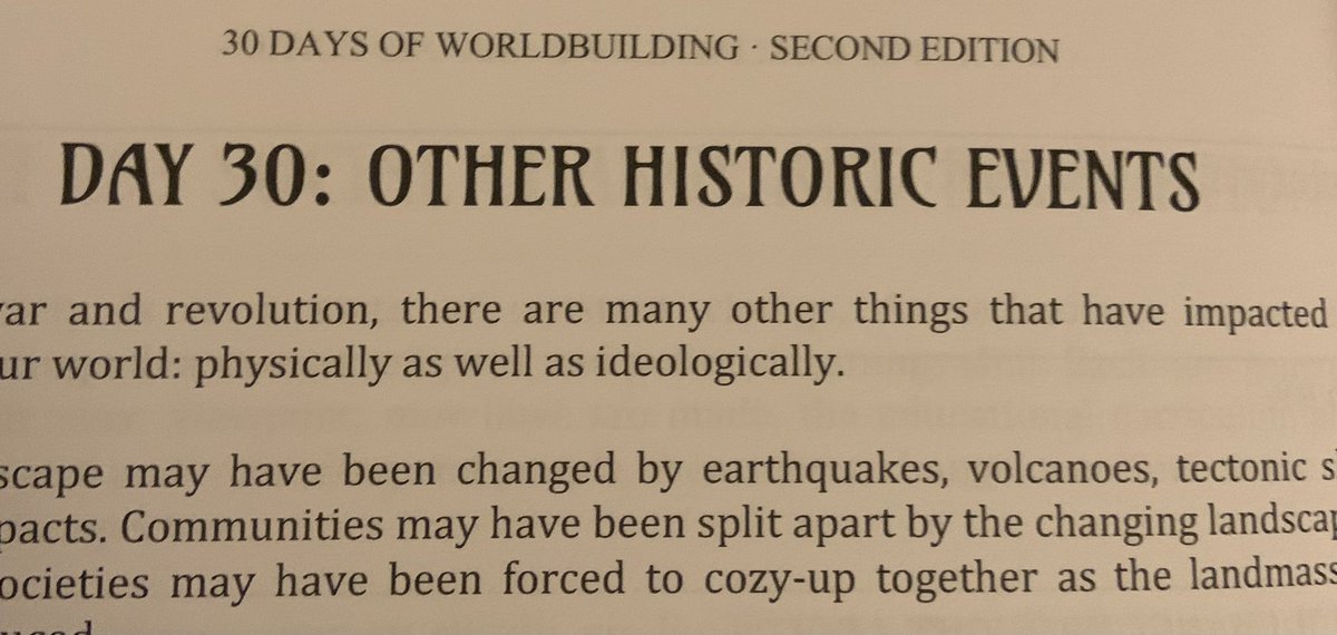 raehardingbooks's tweet photo. So apparently yesterday I posted the wrong photo so today I’m posting the correct day and celebrating 30 days of world building being complete! #cpchallenge #WritingCommunity https://t.co/Cdq8q1yeJa