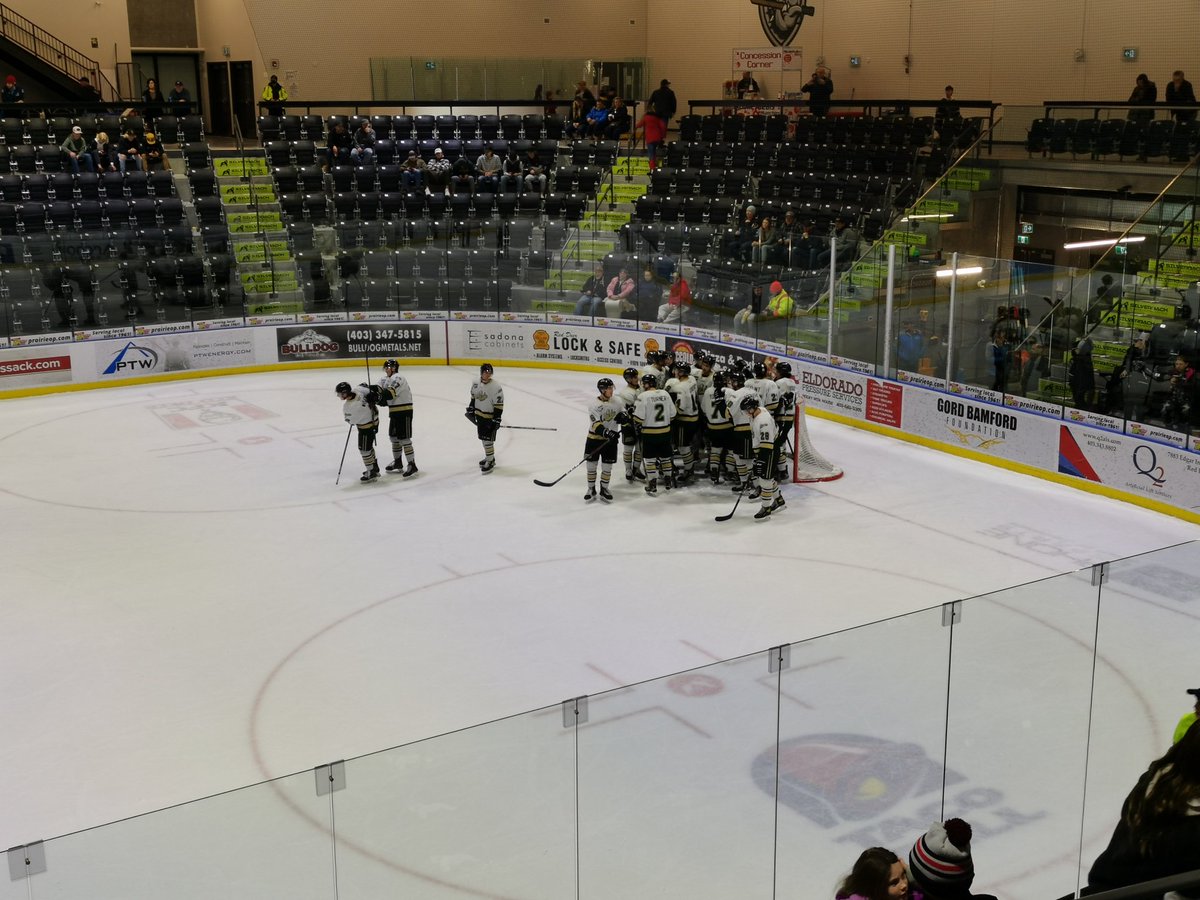 OILERS WIN AND COMPLETE THE SWEEP! It's a 2-1 final in Game 4, Jack McNaughton shines with 29 saves, and we're heading to the South Semi! #AJHL