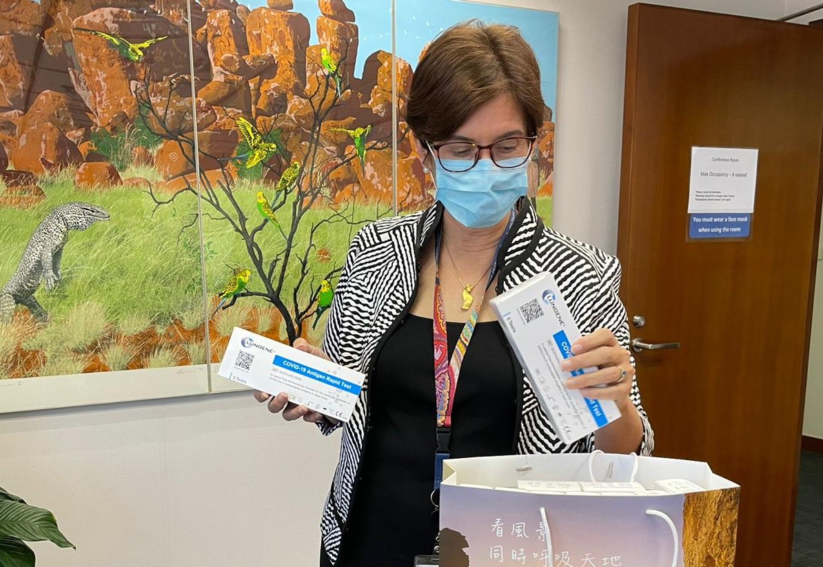 These Rapid Antigen Tests are off to @TWFHongKong - supporting vital access to tests for underprivileged women and their families. Join us to support their #Rapidtest initiative 💪🏻: twfhk.org/sites/default/…