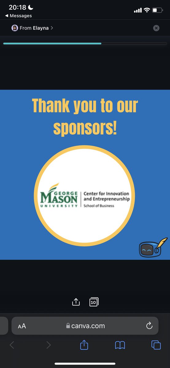 We would like to thank our sponsor, George Mason University’s Center for Innovation and Entrepreneurship, for supporting PatriotHacks! You can learn more about them at business.gmu.edu/centers/center…

You can still register for PatriotHacks with the link in our bio.