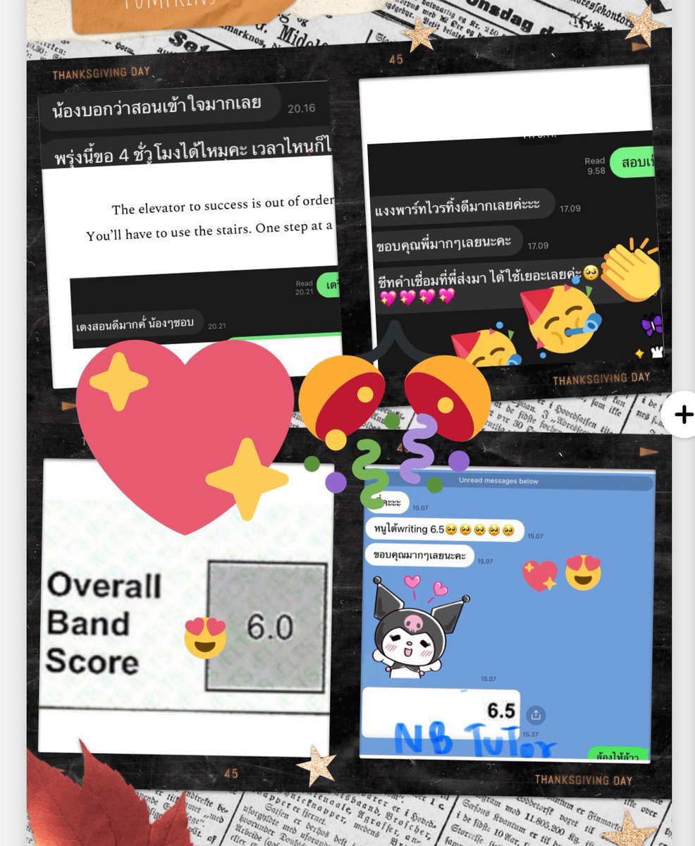 TutorNb's tweet image. Thank you so much for all comments and good positive vibes 💙❤️😍 
Ielts/ GED/CUATs/SAT/ IGCSE/IB /A-level /AP/Bmat/Mcat/ ฟิเคมีชีวะ คณิต/ pls dm for more details ปรับพื้นฐาน/ตะลุยโจทย์  🥳🍀#สอบged #ติวsat #หาติวเตอร์ #ติวเตอร์ #สอนพิเศษ #เรียนพิเศษ #ติวสอบ #เรียนออนไลน์ #dek65