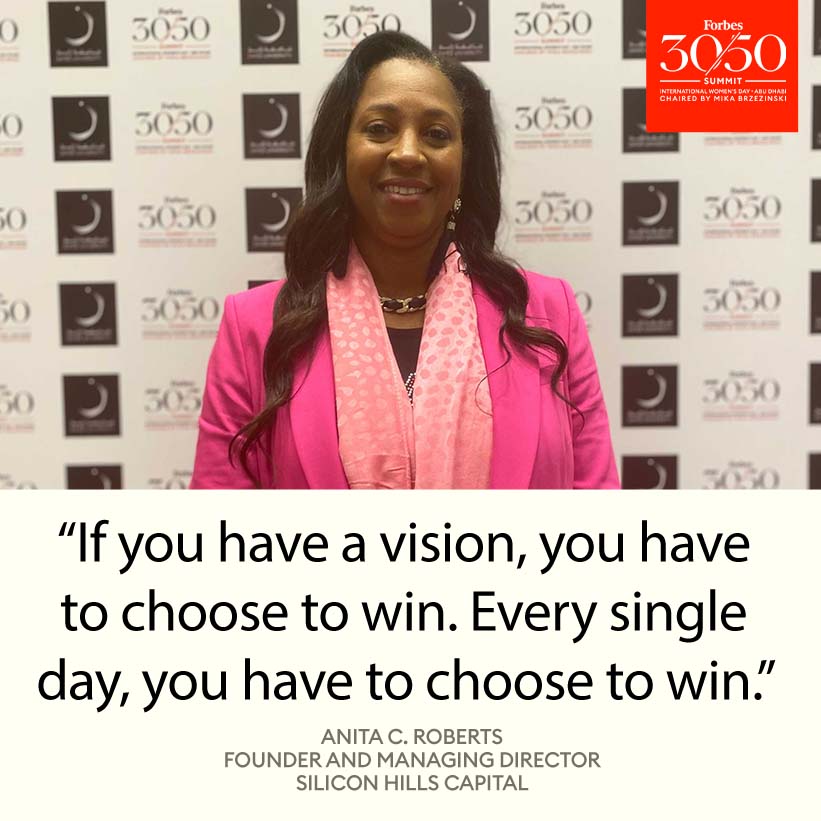 Forbes on Twitter "During Forbes' 30/50 Summit, Anita C. Roberts