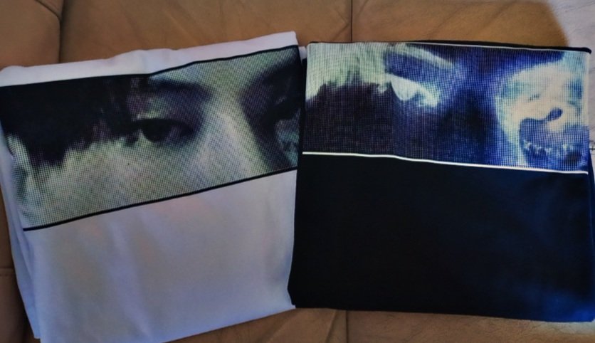 rowseyan's tweet photo. ang ganda ng quality ng shirts super!! bili na kayo sakanila super worth the wait excited na akong isuot 😍 thank you so much po and for the freebies! nagustuhan din ng pinagbigyan ko 💗 @jakeuprints

#rwsynfb 💫
#jakeuprints_ty https://t.co/dJ7ygS4FUJ