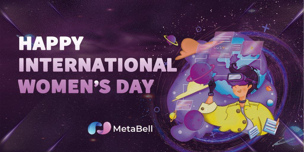 empraizz's tweet photo. 🥳#MetaBell wishes all the ladies out there a very happy #InternationalWomensDay2022!

😘We appreciate all the women for being innovators, contributors, advocates and supporters of our community.

Best wishes from #MetaBell!

#BellSpace #Metaverse #Bell #NFT #WomensDay https://t.co/BrmQVW8KDw