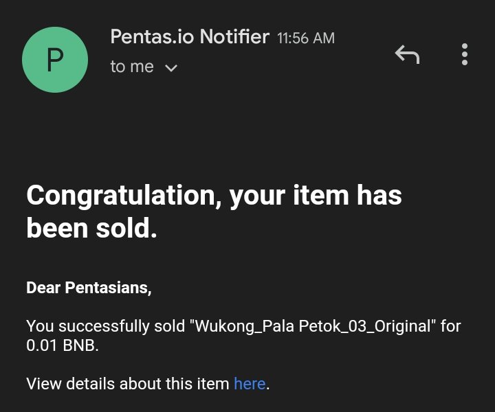 Slamat tghari semua.. TQ kepada pembeli! 🙏