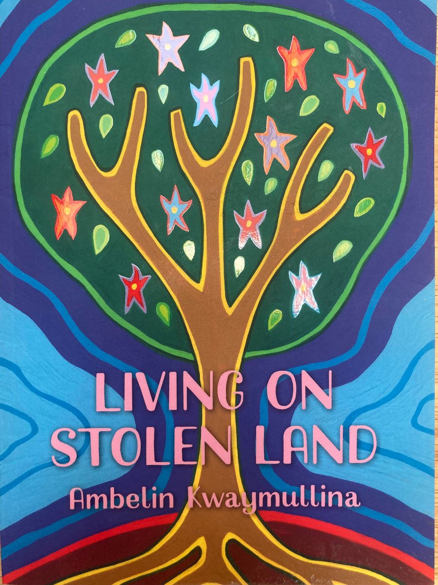 EvestonLachlan's tweet photo. Just finished reading this absolute gem! "Living on Stolen Land" is a guide to action, and an absolute must-read for teachers interested in decolonising Australia. Never forget the impact you can have in your classroom, building a better future through reconciliation. #ACUedu_p https://t.co/L10qttYJD2
