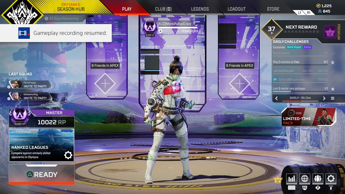 MonkPullupCrazy's tweet photo. We got it done! Pred next season #Letsgo #Ranked #Pullupcrazy #Apexlegends #Vibewithme #Stream #Ranked #PS4share https://t.co/5wGUh7zQoZ