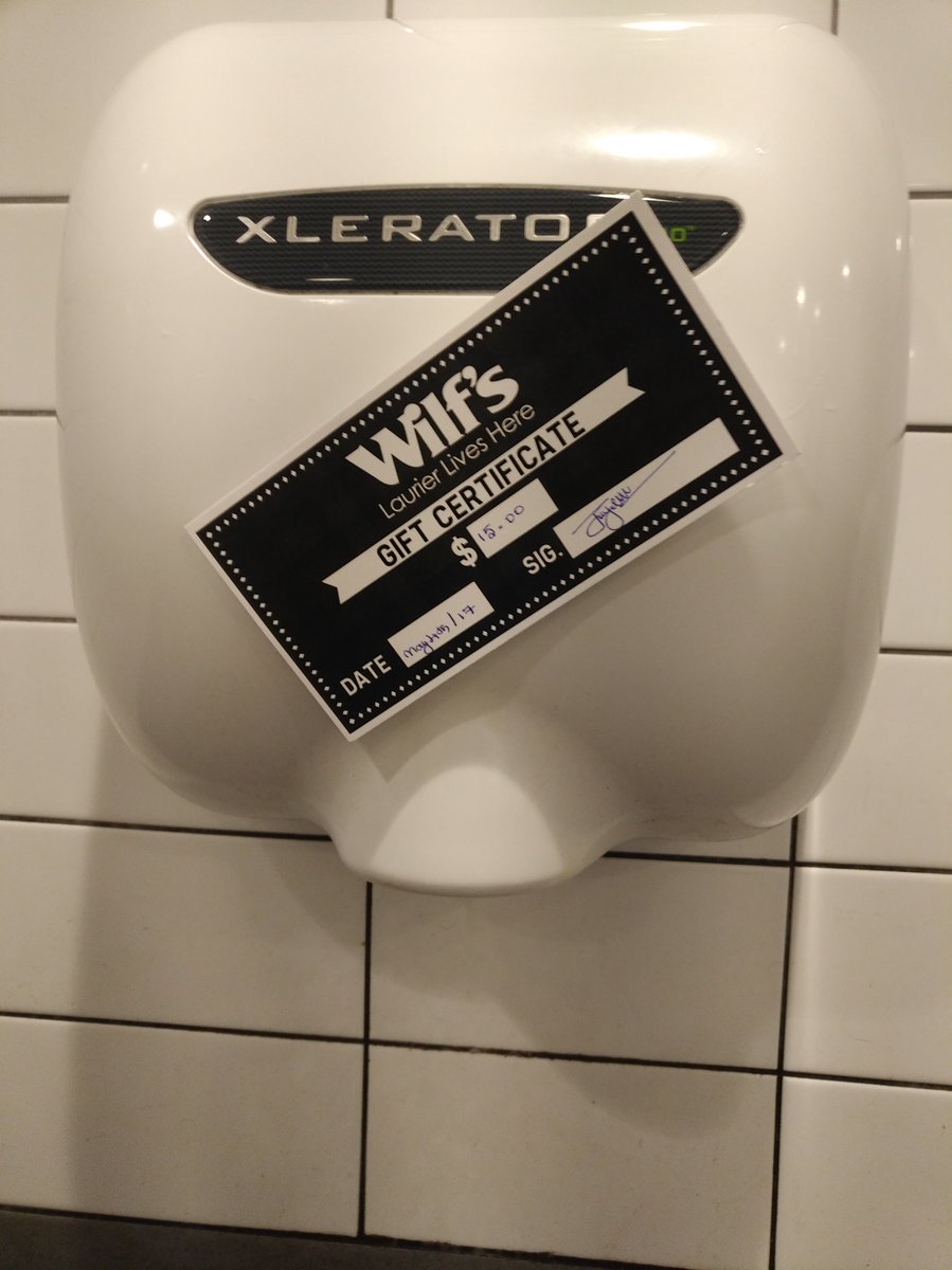 LaurierOneCard's tweet photo. #W3 @WilfsPub - Midnight Special Edition...
c-note &amp; great grub
U in? RT = yes, I'm a big fan
Bonne chance! https://t.co/w6rZHQEPWF