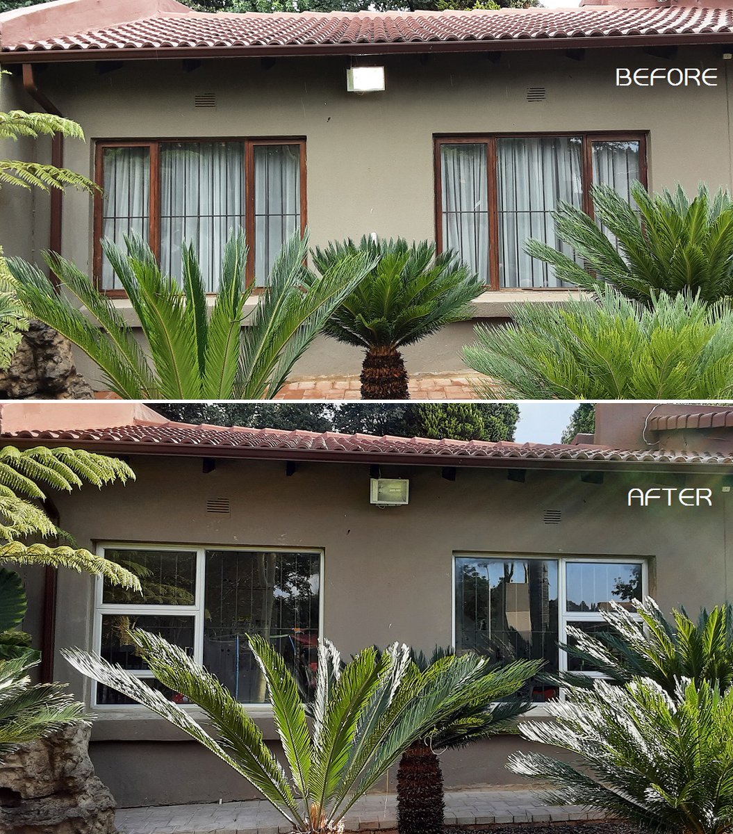 DelareyW's tweet image. 🏚️ Don't move! #IMPROVE! 
#ConversionKings! Contact us for yours today! 
#Aluminium #Transformation #BeforeVsAfter