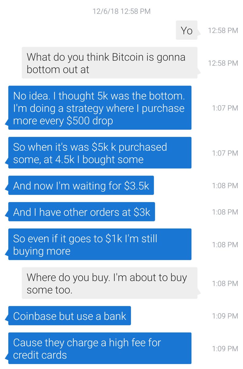 justh0dl's tweet photo. #oldtexts
I'm in the grey.
Yes we fucking held.
YES WE'RE STILL FUCKING BUYING.
#bitcoin https://t.co/Jft5EzXjje