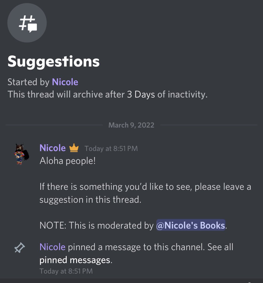 NicolesBooks1's tweet photo. Yes, we are looking for suggestions but only if you are a member on our Discord server: https://t.co/PtJWBweLgn https://t.co/jP3JHgscGo