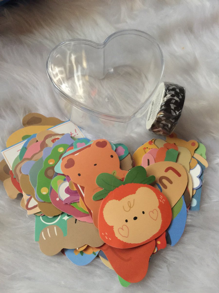 i43jj's tweet photo. 🛒 #callection
˚ ༘♡ ⋆。˚ happy mail .ᐟ
hiiii! stickers & heart-shaped storage are here na, thank u for the very smooth & fast transaction! this is so convenient for me since i hate paying expensive sf >< ‘til our next ^^
꒰ @1overstudio #from1overs ꒱ https://t.co/9vZwopuJql