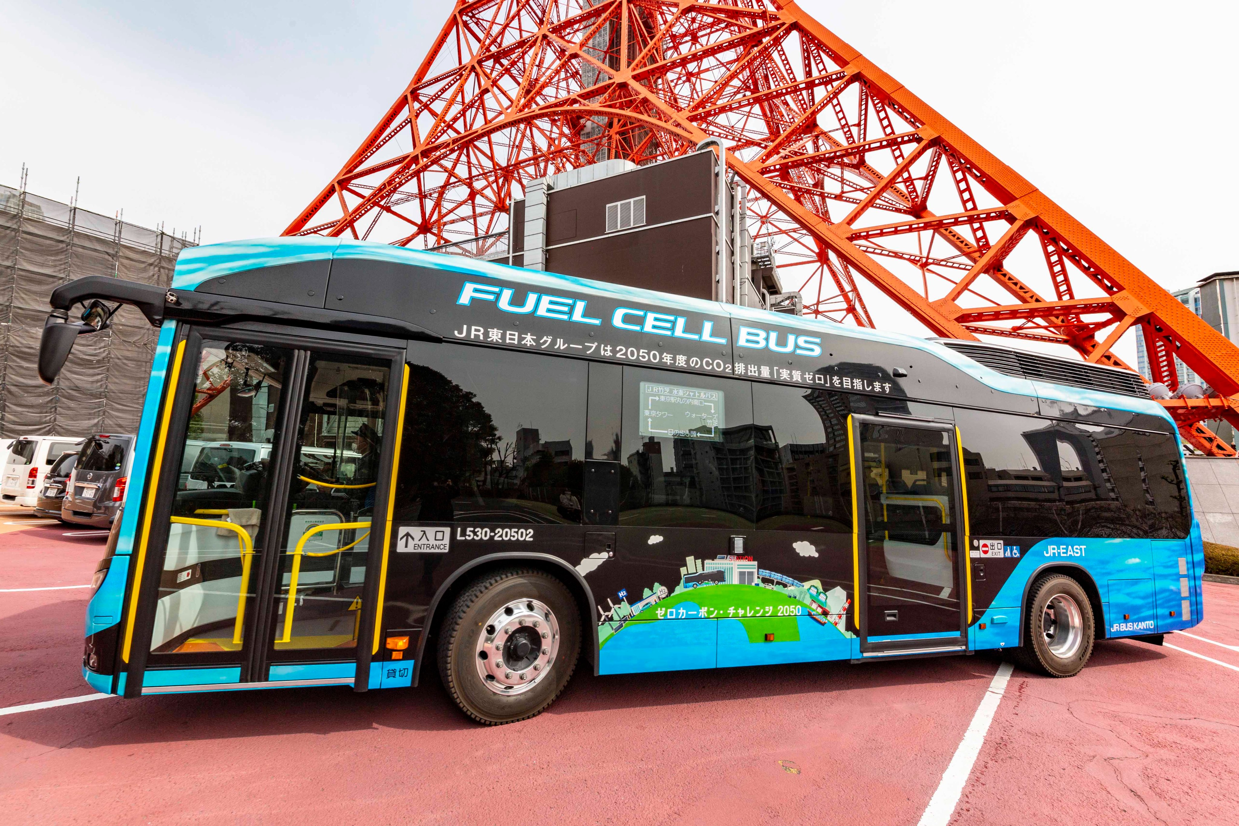 ノッポン弟 Tokyo Tower 公式 本日よりjr竹芝 水素シャトルバス 東京タワー経由が期間限定で運行開始 東京タワーから東京駅や竹芝 日の出エリアまで 無料 運行しています 時刻表や詳しい情報はこちらのurlをチェックしてください T