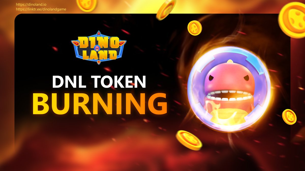 Dinolandgame's tweet photo. 🔥 600,000 DNL HAS BEEN BURNT INTO ASHES🔥

💥 Our first burning has successfully destroyed 600,000 DNL! No excessive DNL is allowed on the market!

📌 Check the proof here: https://t.co/QbxoERWLZH

#Dinoland #MetaVerse #P2E https://t.co/N5zpRlD8o8