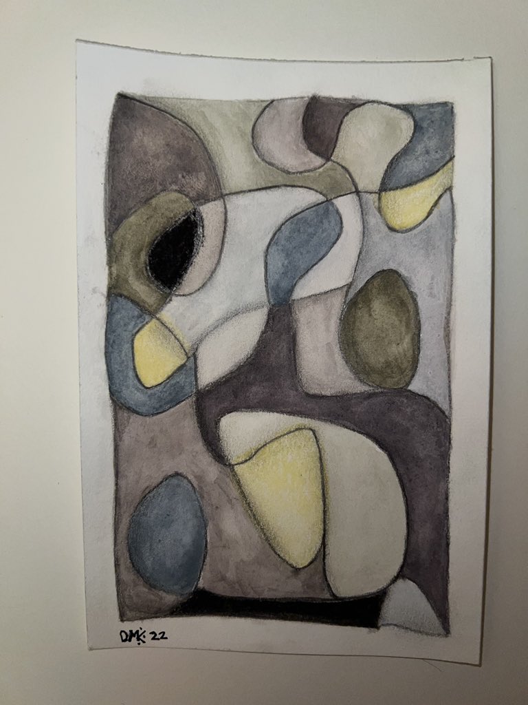 donna_knight's tweet image. #abstractart #Derwent #SketchBoxMarch #abstract