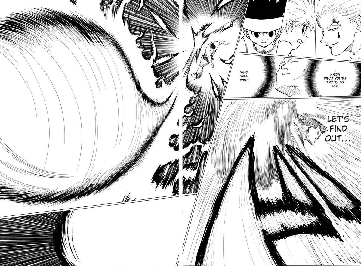 Gon, Killua, and Hisoka vs Razor (Hunter x Hunter Chapter 167)