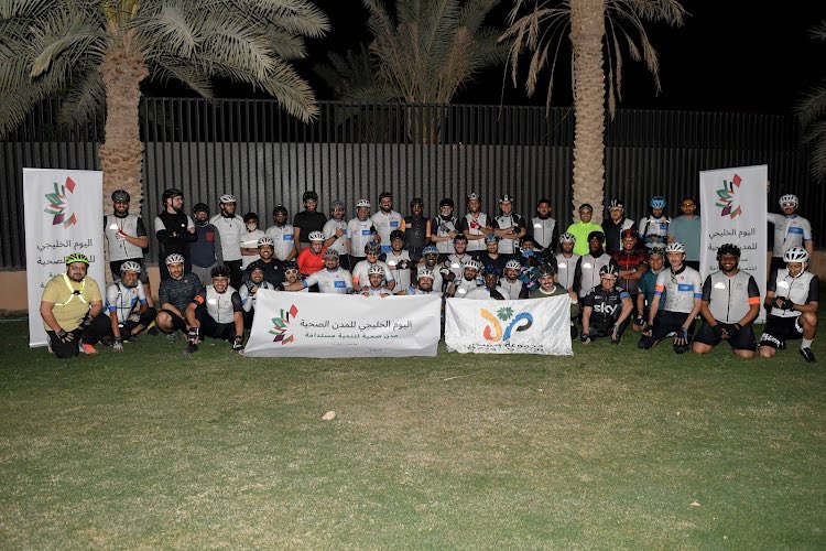 masar_group's tweet photo. #تشارك مجموعة مسار مع دراجين المملكه في #اليوم_الخليجي_للمدن_الصحية 
@jeddahcyclist
@BicycleTabuk
@TaifCyclist
@Jumum_cyclist
@yanbu_riders
@nawaria_cyclist
@moltaqacyclist1
@unaizah_cyclist https://t.co/4pUNHaJUxH