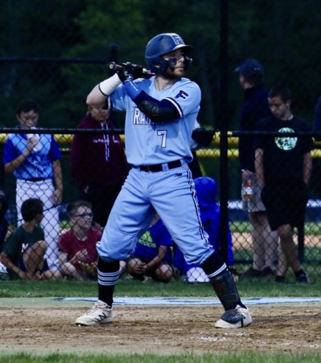 FHSCoachZBrown's tweet photo. Proud of FHS’21 alum Marcus Baker (@MarcusBaker25) who made his 1st collegiate start behind the plate for Dean College vs Cairn University yesterday. Marcus was HBP &amp; scored a run! Anyone that knows this young man’s story &amp; the adversity he’s faced would be proud! #PantherPride https://t.co/oSCzpgLyPp
