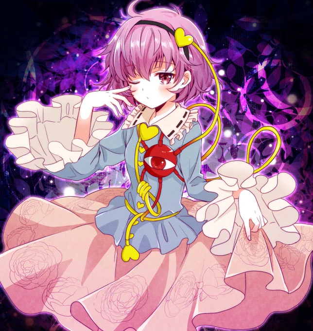 さとり様の日なので再掲させてください💜💛

#東方Project  #古明地さとり #3月10日はさとりの日 