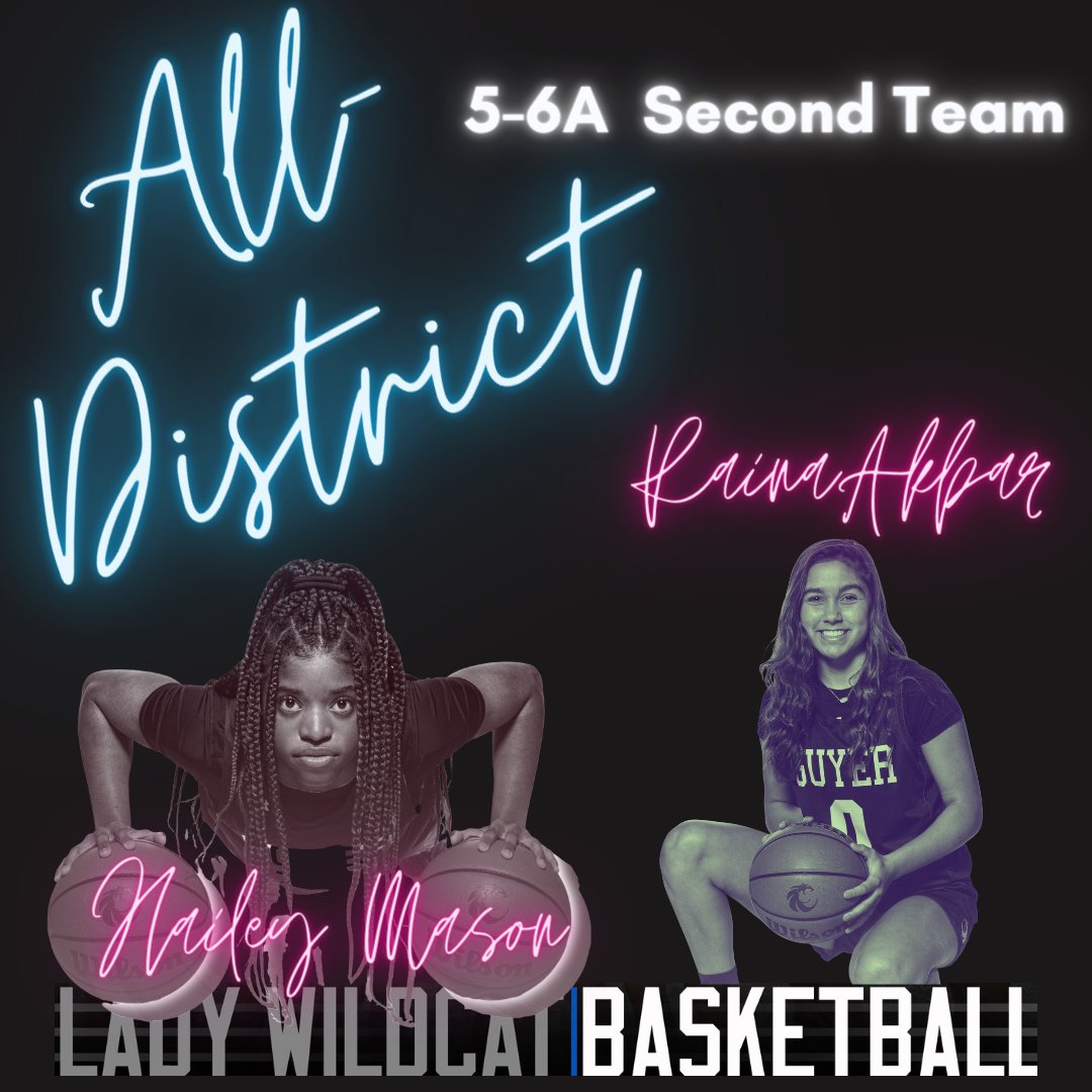 DentonGuyerGBB's tweet photo. Congratulations to these Lady Wildcats for pursuing excellence in the classroom and on the court! District 5-6A Honorees https://t.co/MOOiA0ZqJp