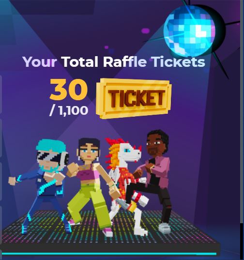 Benderthomas3's tweet photo. @TheSandboxGame I just participated in the daily #SandboxAlphaS2Contest for a chance to earn up to 1,000 $SAND! Starting March 9 -  Show your Raffle Tickets. Check out my screenshot below! 👇 #SandboxAlphaS2 https://t.co/omgzklbQpU