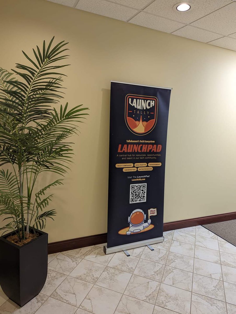 LaunchTally's tweet photo. You know we love Tally & we love local... So HUGE shout out to @TargetPrintMail for this epic signage!
Take a photo at the official #LiftOff for @LaunchTally with our signage & spread the word!
#LaunchTally #TallyTech #LocalisBest
@LaunchTally @TallinnTech @TalChamber https://t.co/xW6AqU1Mfw