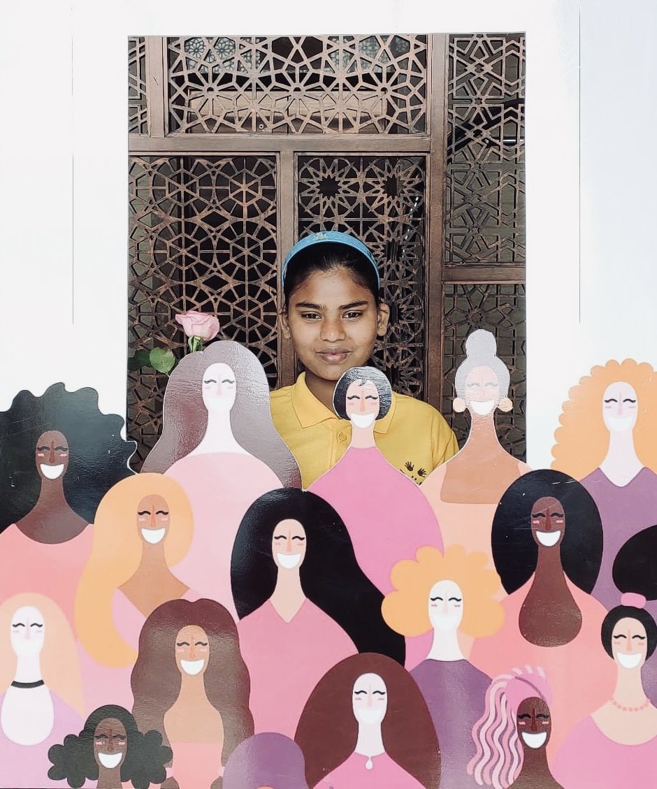 SarthakNGO's tweet photo. A world free of bias, stereotypes, and discrimination. A world that is diverse, equitable, and inclusive. A world where difference is valued and celebrated. #BreakTheBias 🙅🏾♀️
#joyofequality @unwomenindia @educate_girls @smritiirani https://t.co/T9AVeSVz3n